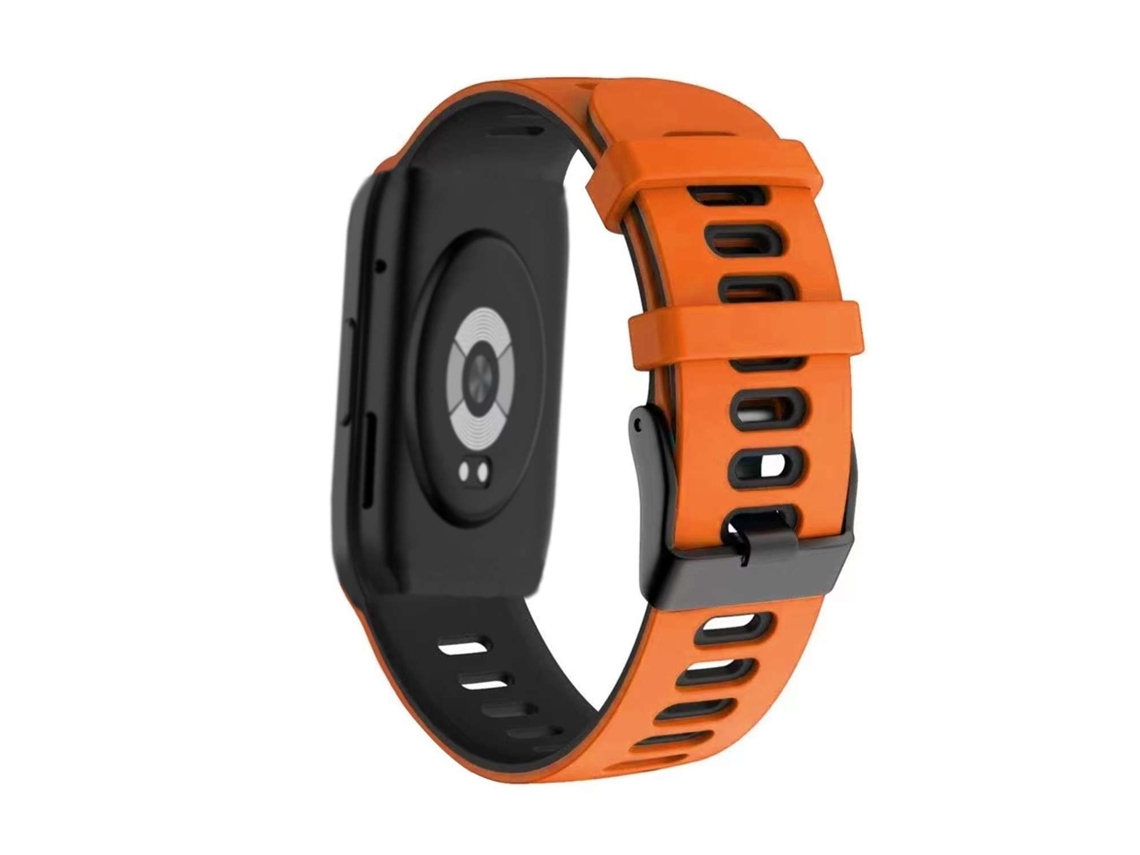 Bracelete Xiaomi Redmi Watch 3 Laranja e Preto