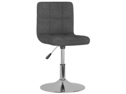 Dining Chair, Dining Chairs Vidaxl Cinzeto Tecido (n/a)
