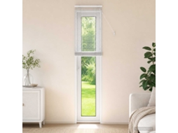 Vidaxl Cortina Veneziana Branco 50 X 250 Cm 35 Mm