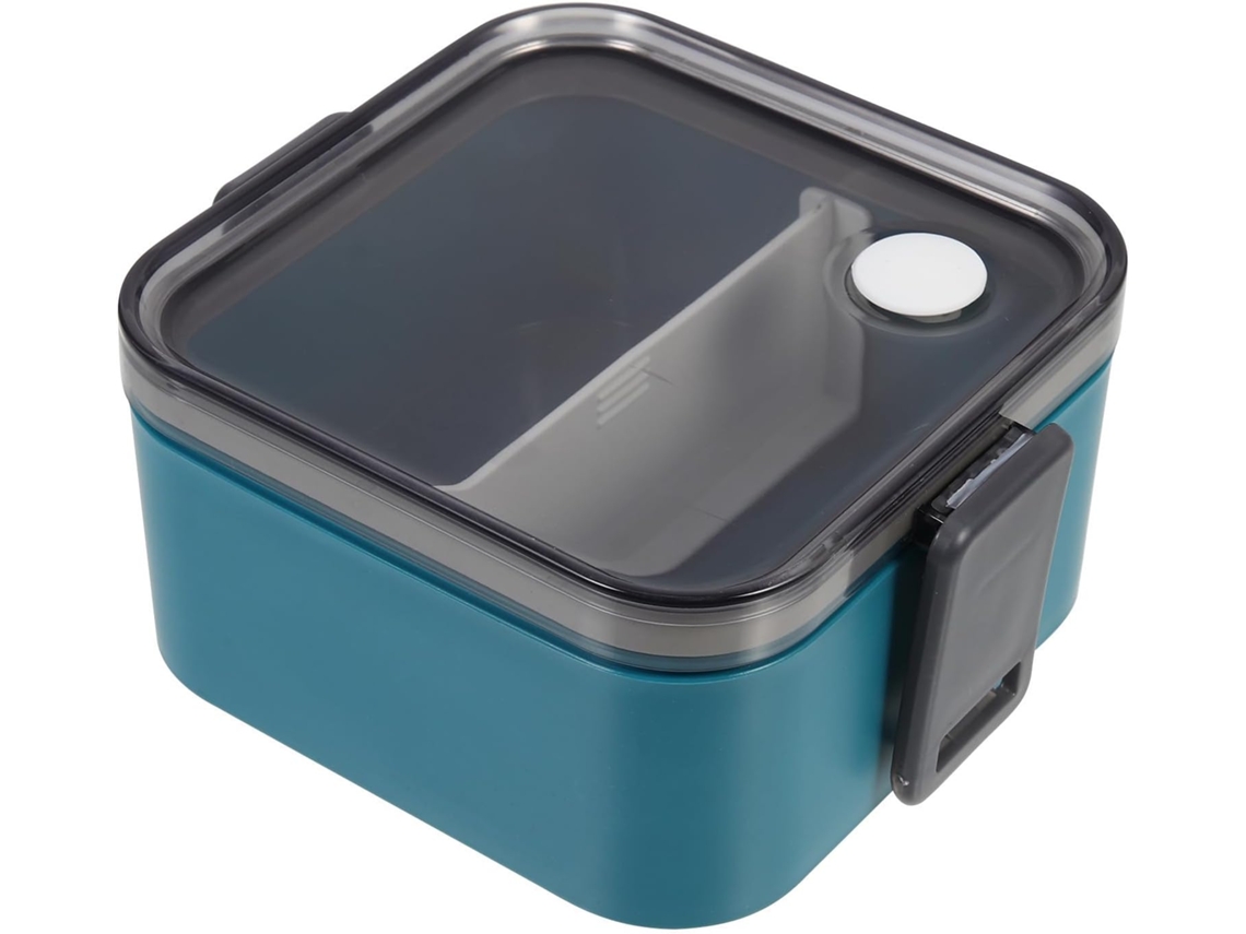 Marmita Quadrada De Plástico Verde Pretyzoom Para Micro Ondas, Com Capacidade Moderada E Design Simples, Ideal Para