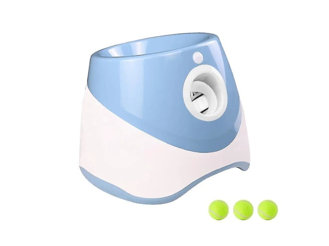 Lançador Automático De Bolas , Azul, 3/6/9 Bolas, Com 9 Bolas