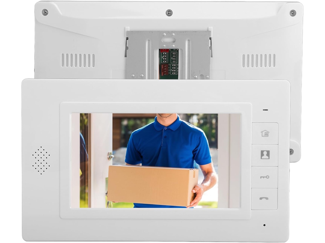 Sistema De Vídeo Com Fio, Tela Colorida De 7 Polegadas E Kit De Câmera Infravermelha.