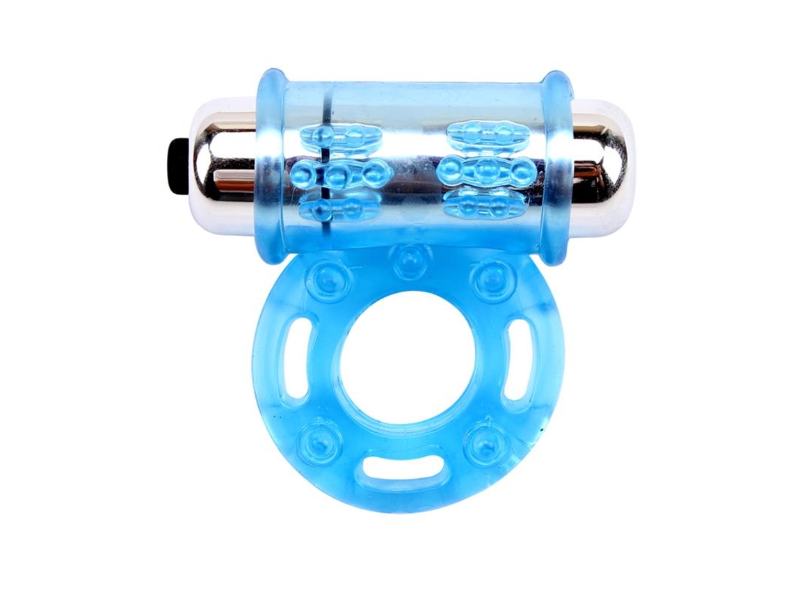 Anel Vibratório Para Pênis Anel De Touro Azul