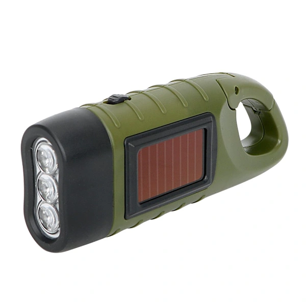 /ea/ Lanterna Led Portátil Alimentada Por Energia Solar Com Manivela De Dínamo Para Camping, Montanhismo E Barracas 1 Peça Aquaforge
