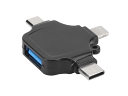 Leitor de Cartões OTG 3 em 1 com USB 3.0 EOOCOO