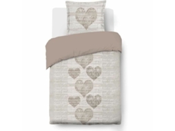 Conjunto de capa de edredom VISION Dream (Bege)