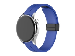 Bracelete Para Garmin Venu 2 Plus (20mm) Azul-marinho Cuich