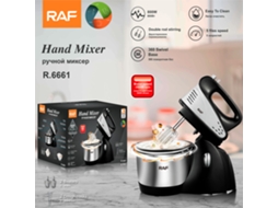 Batedeira elétrica de alta potência, padrão europeu, para uso doméstico, ideal para bater e misturar cremes em chantilly. MDUG