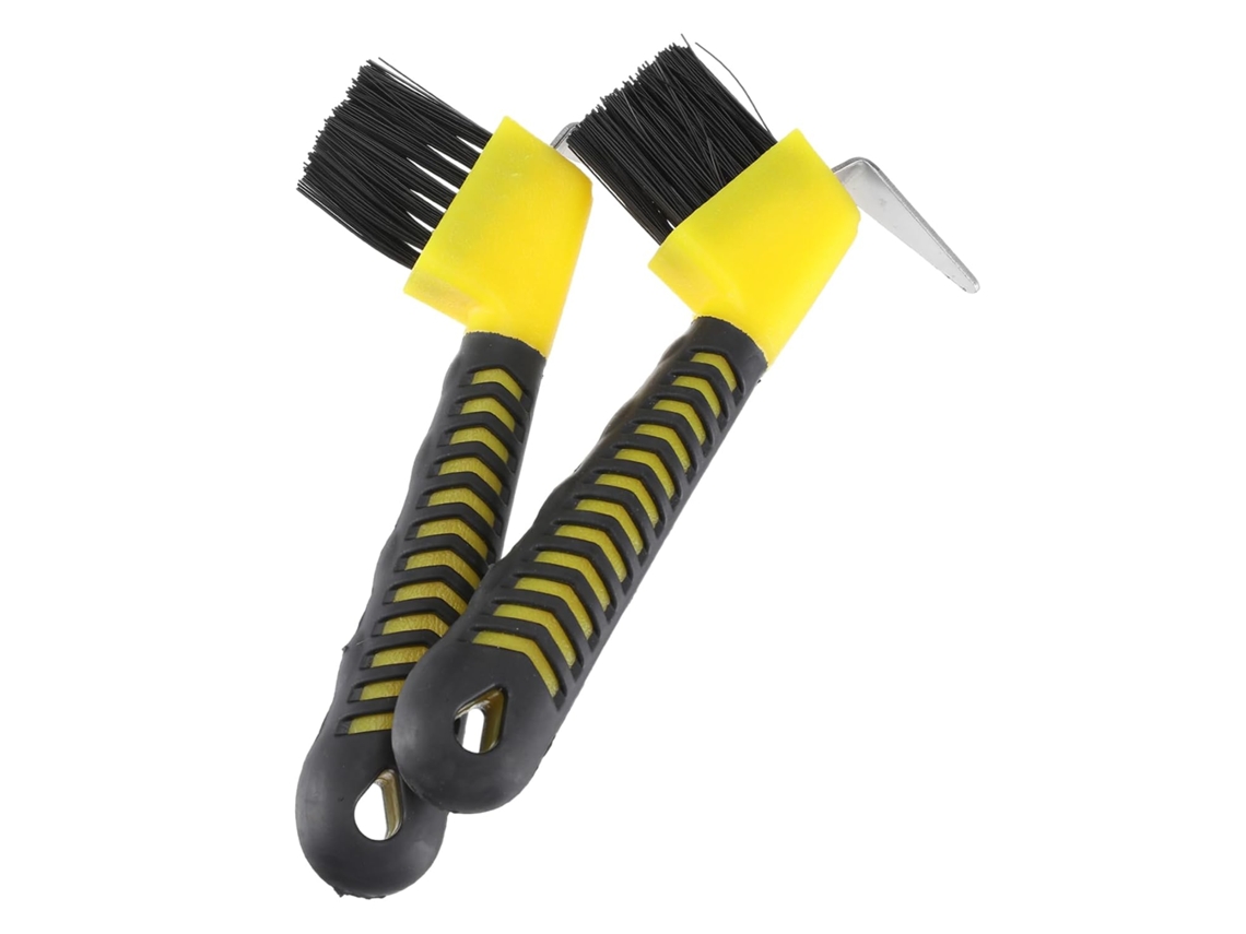 Conjunto De 2 Escovas De Limpeza Para Cascos De Cavalos E Lama.