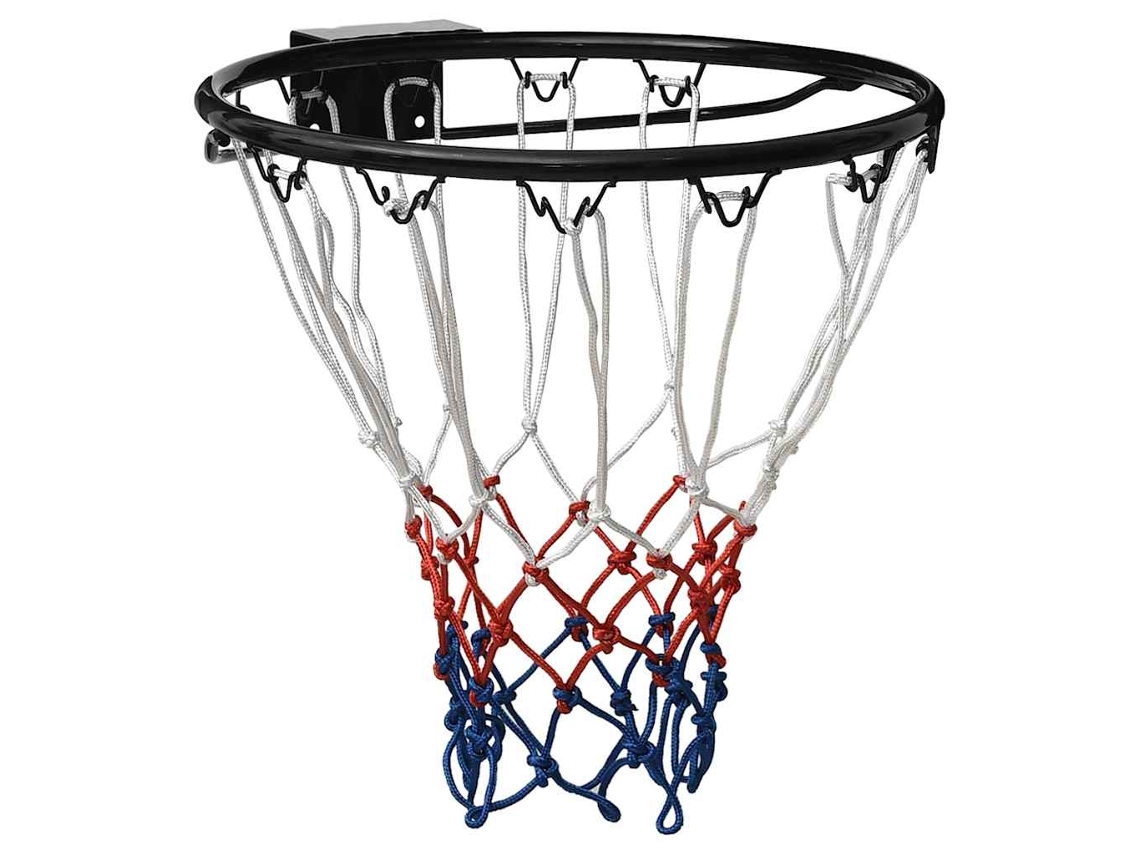 Basketball Ring, Basketball Rings Vidaxl Preto Aço (ø 39 Cm)