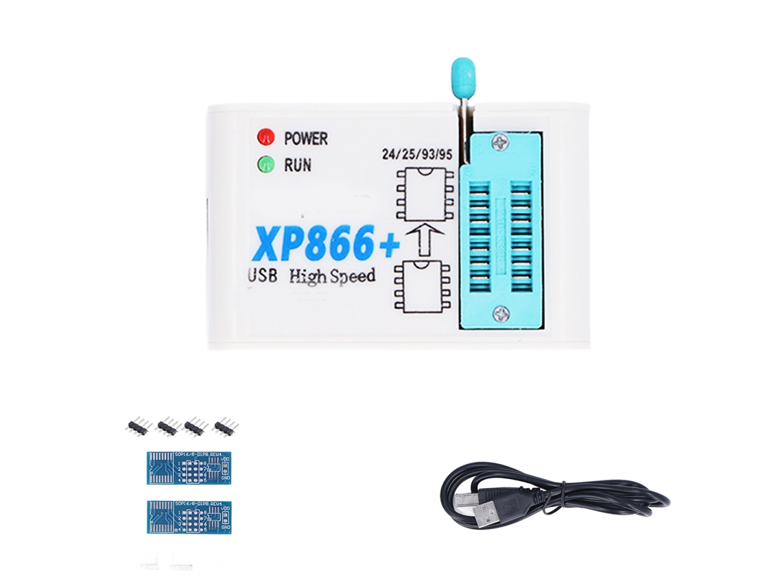 Programador Spi Flash Usb De Alta Velocidade Para Chips 24 25 93 Bios 25t80 Com Circuito Lógico Programável