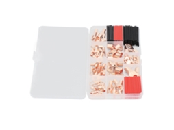Laxiscreed Kit De Terminais De Fio De Cobre Para Alta Temperatura E Descarga De Calor