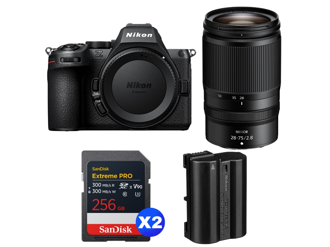 Z5 Ii + 28 75mm F/2.8 + 2 Sandisk 256gb Extreme Pro Uhs ii Sdxc + Nikon En el15c + Ebook “20 Dicas para Fotos Que Impressionam” NIKON