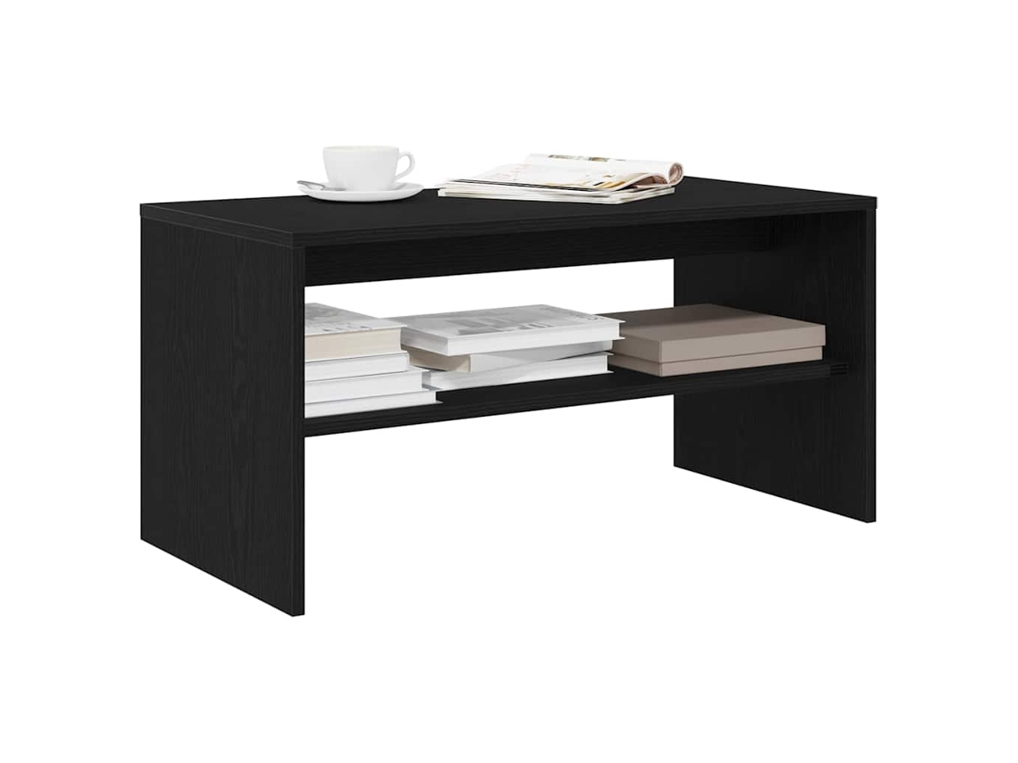 Vidaxl Móvel De Tv 80x40x40 Cm Derivados De Madeira Carvalho Preto