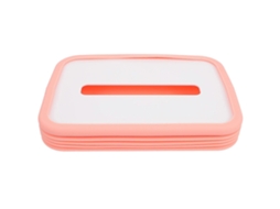 Caixa De Lenços Dobrável De Silicone Rosa Com Material Resistente, Perfeita Para Armazenamento. Olysi Shop