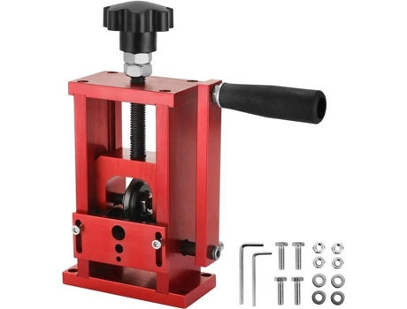 Descascador De Fio Manual Sss Hxsd 025mini Vermelho Para Fios De Cobre De 1,5 20mm