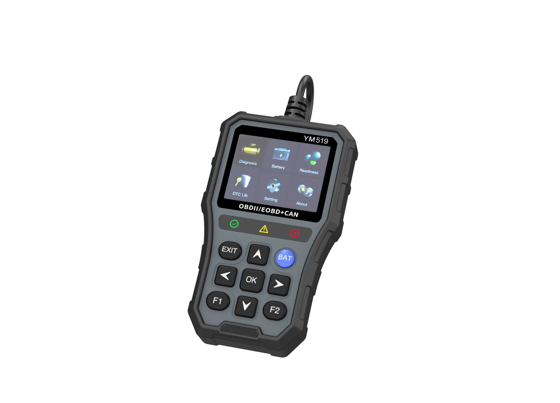 Leitor De Códigos De Avaria Obd (cinzento), Ferramenta De Diagnóstico Automóvel