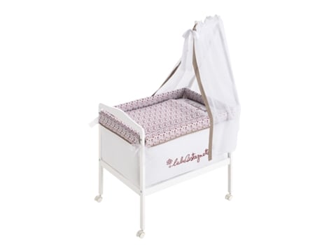 Mini Berço Quadrado Tex Y Vel Garnet Liberty Lulu Lulu Castagnette