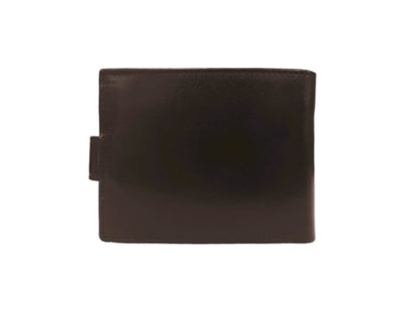 Carteira Documentos C/ Porta-moedas E Presilha Rfid Dipelle 1802 Castanha