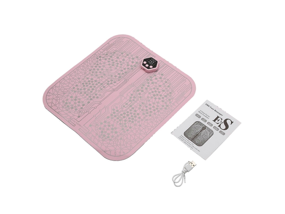 Tapete Massageador Elétrico Para Os Pés, Ems, Massagem Nas Pernas, Estimulação Da Circulação Sanguínea E Muscular, Alívio Dor Cuidados Co