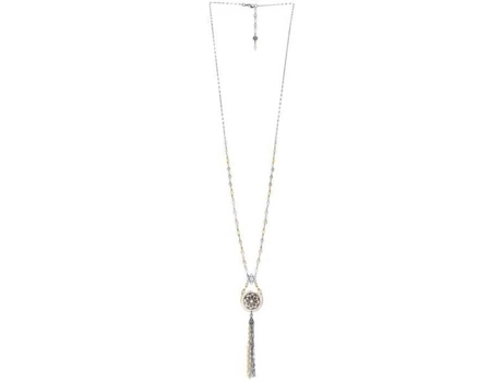 Colar longo - Franck Herval - Bianka - Madrepérola - Howlite - Swarovski