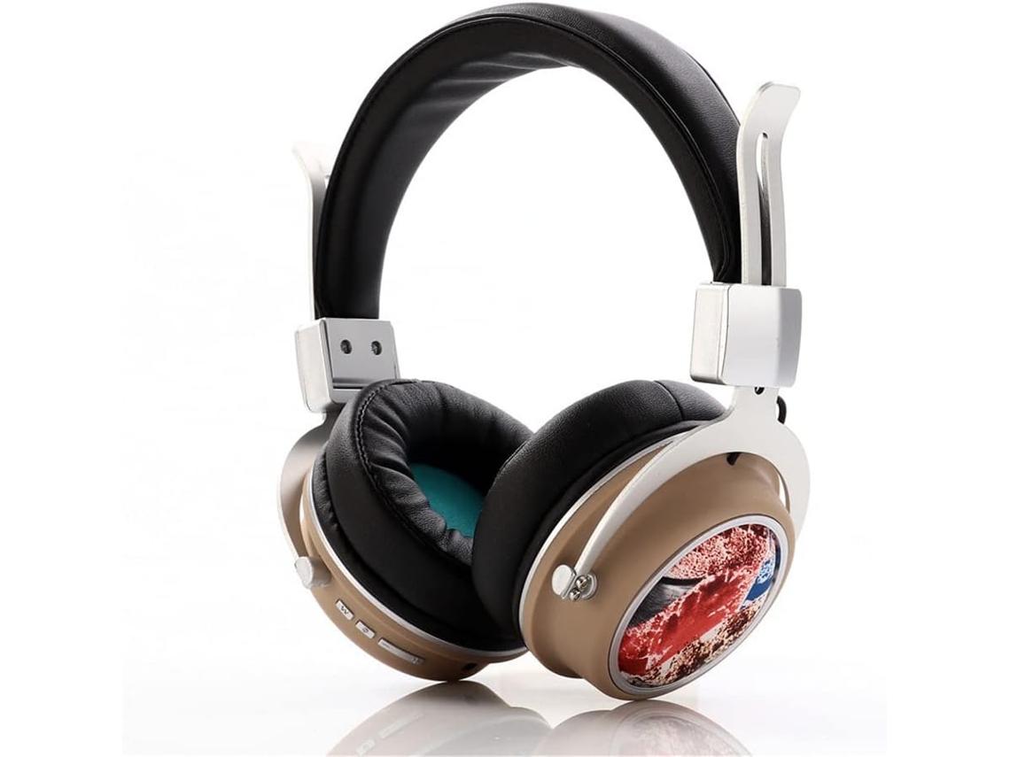 Fones De Ouvido Bluetooth 5 0 Supra Auriculares Esportivos, Dobráveis, Com Fio E Sem, Leves, Com Microfone, Estéreo Hi