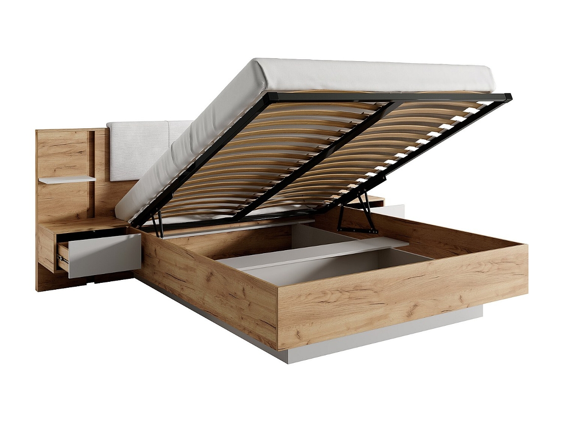 Cama Com Cofre Elynia