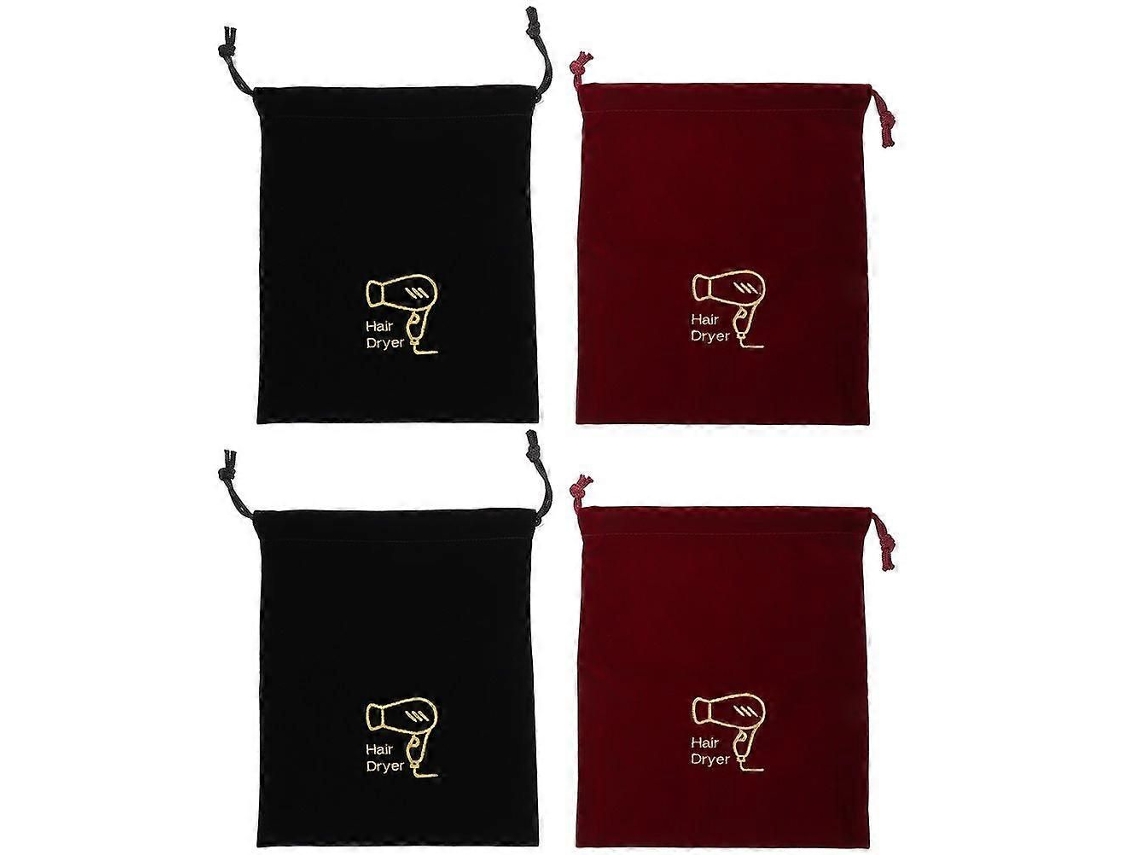 4pcs Viagem Secador de Cabelo Sacos Cordão Bolsas Armazenamento Universal T Ransportadores GOKOCO