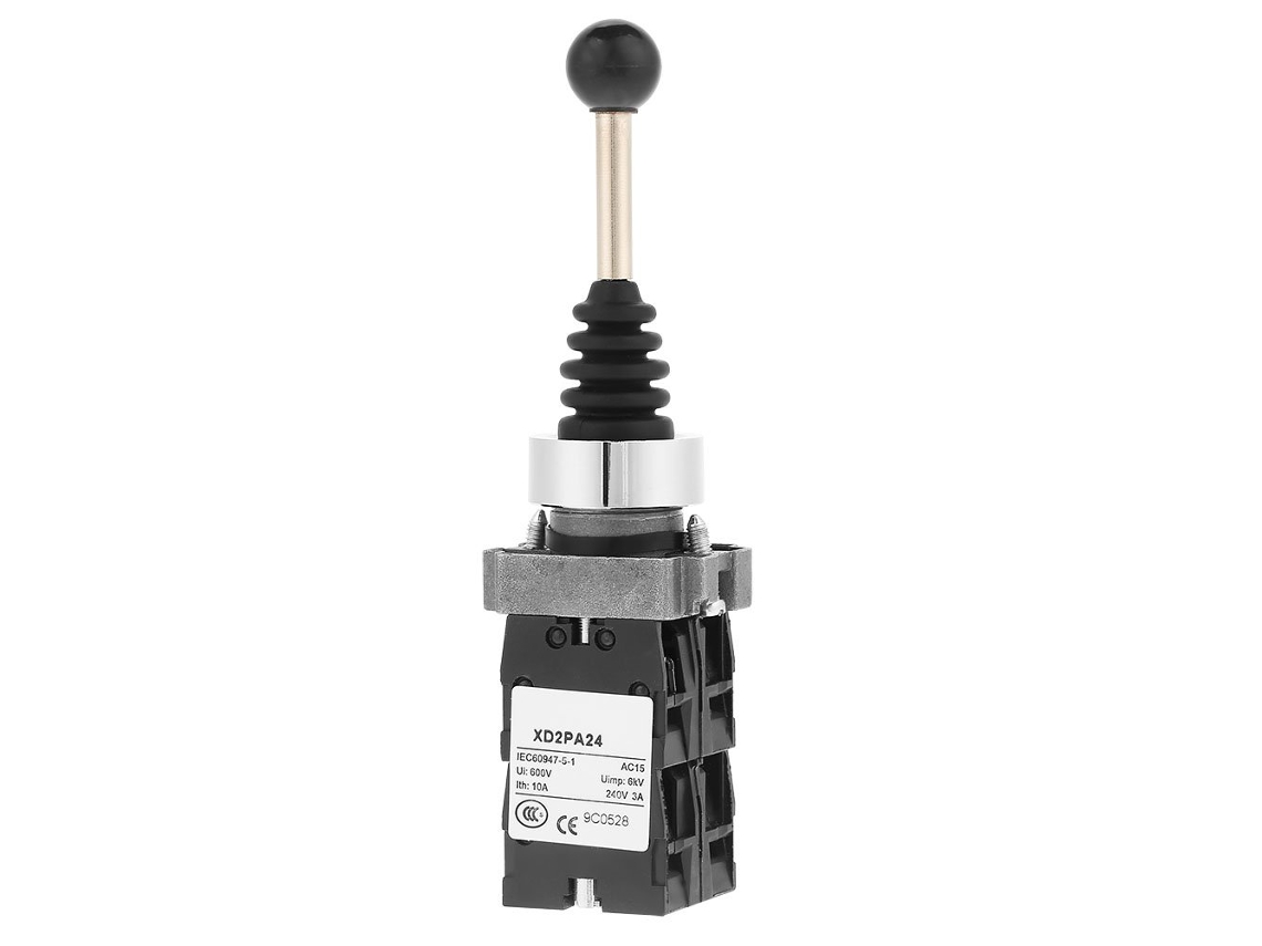 1 Unidade De Interruptor De Retorno Por Mola Para Joystick Durável Com 4 Controles.