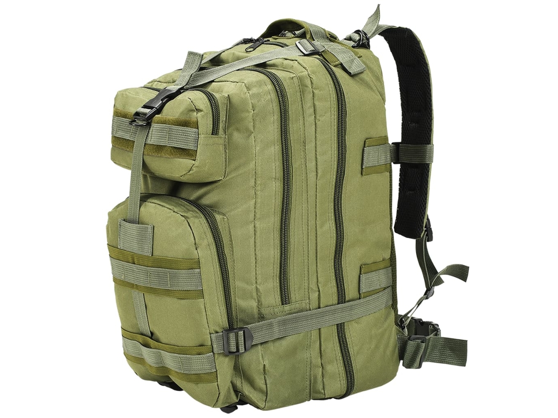 Backpack, Backpacks Vidaxl Verde Tecido (n/a)