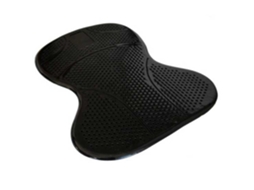 Meia Almofada de Silicone Preto Fullhispano Hipica