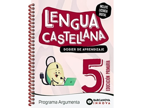 Livro Argumenta 5. Lengua Castellana. Dosier Da Editorial Barcanova De Diego Montero, Núria Murillo Et Al. (espanhol)