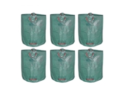 Saco De Jardim 6x 6 Sacos De Jardim Plegáveis Xxl 272l Em Pp Robusto Com Cinta Shop Story