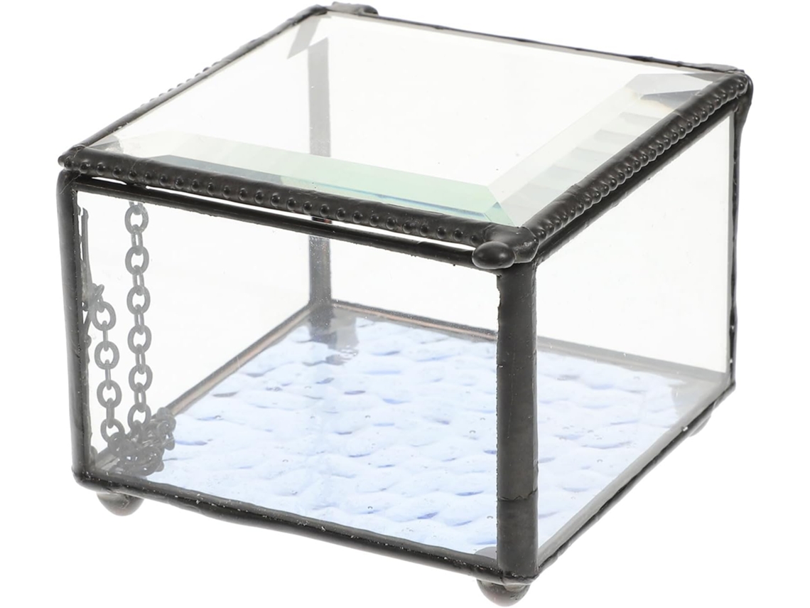Vitrine De Luxo Em Vidro Para Joias, Ideal Para Guardar Pulseiras, Brincos E Colares.