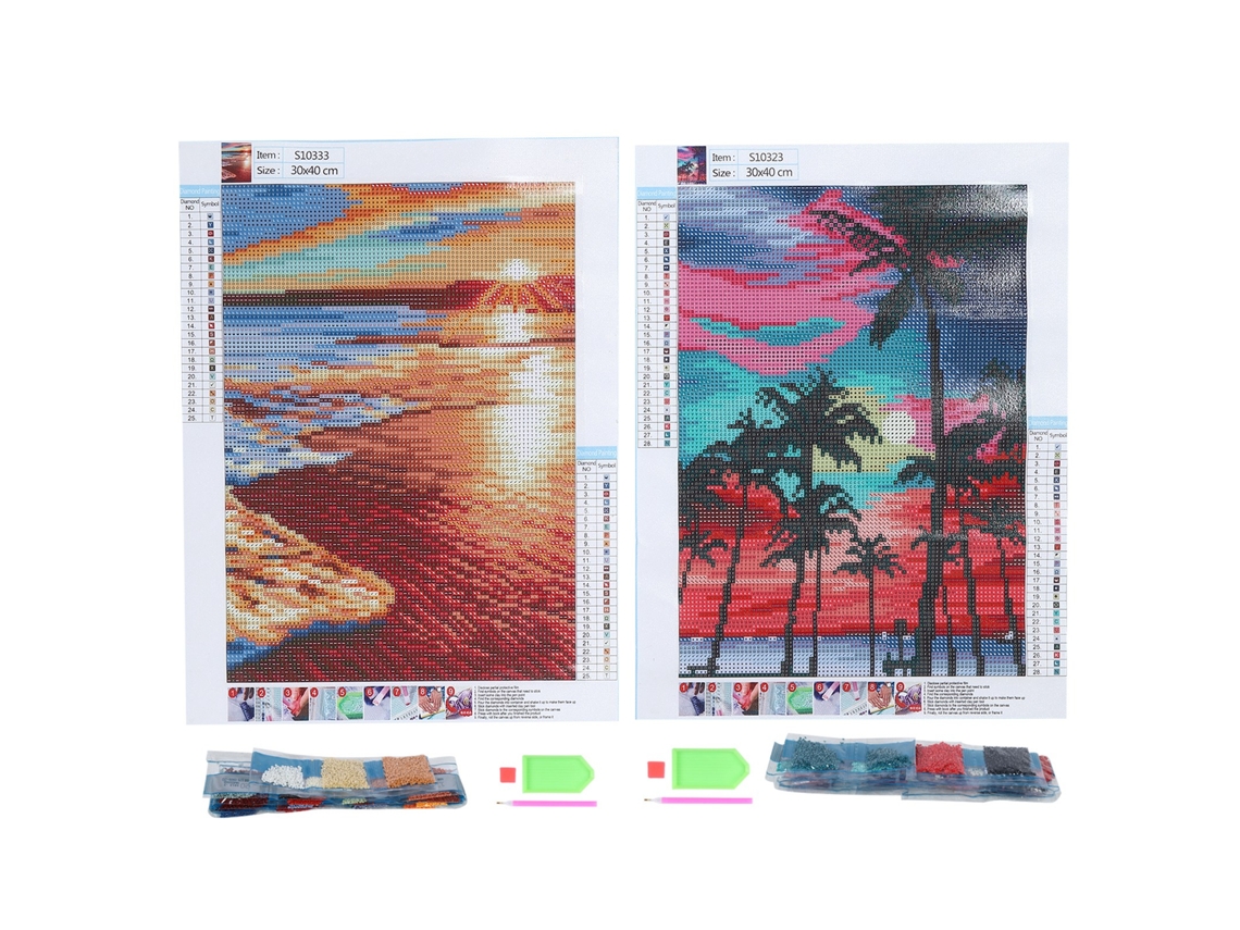 Baok-Diyarn Pintura DIY Seascape Decoração de casa Quarto