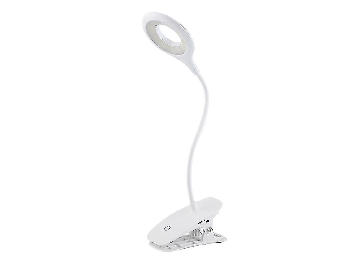 Luminária De Leitura Com Clipe Led, Dimerizável E Proteção Ocular