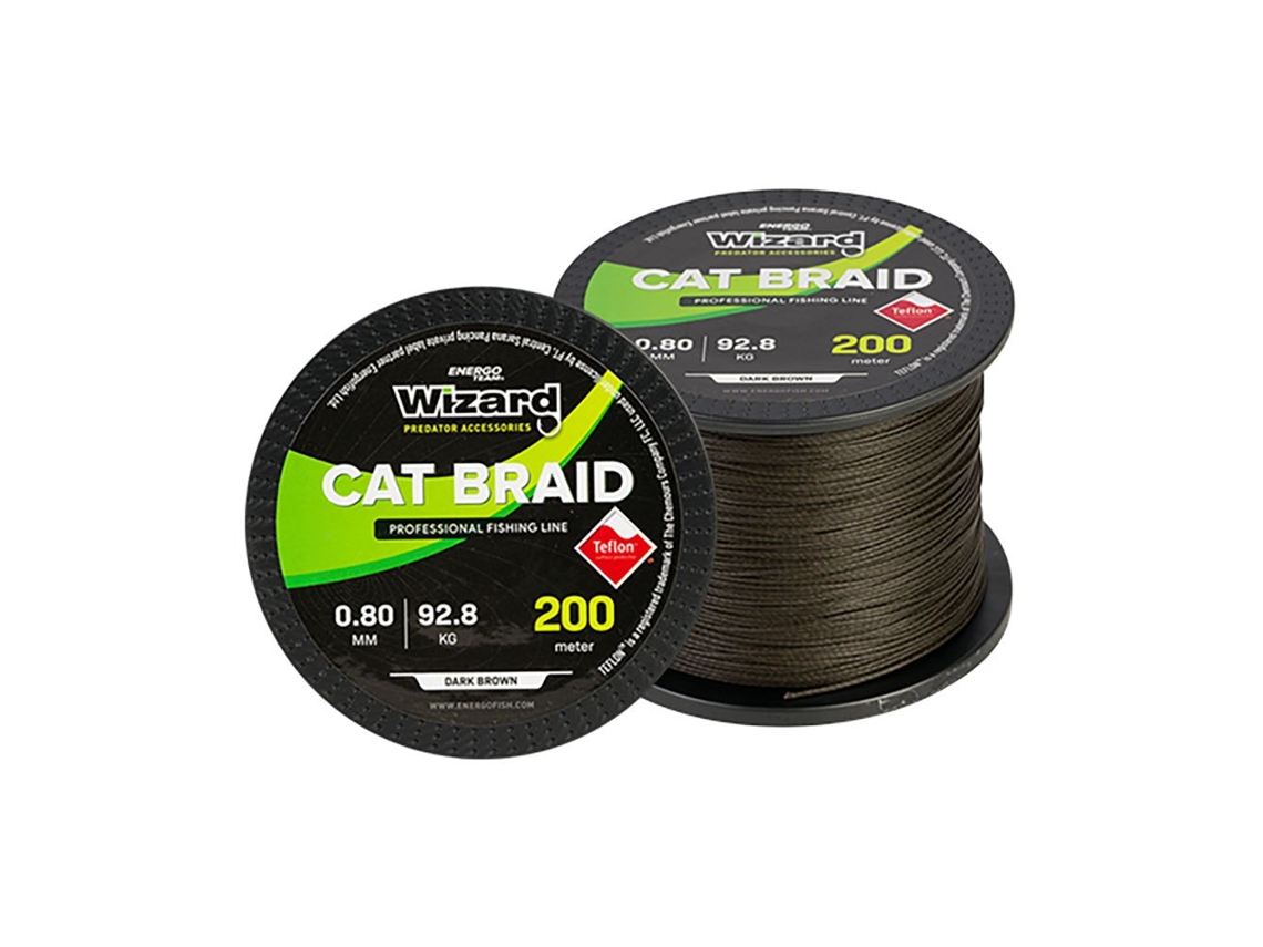 Trançado Cat 200 M Transparente 0.500 Mmwizard