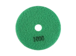 Disco De Pulido Diamante Húmedo 100mm 4" Para Piedra Mármol Granularidad 1000