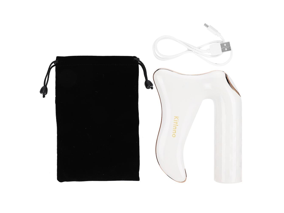 Instrumento Elétrico De Raspagem Com Luz Vermelha, Compressa Quente, Massagem De Relaxamento Muscular, Prancha Gua Sha