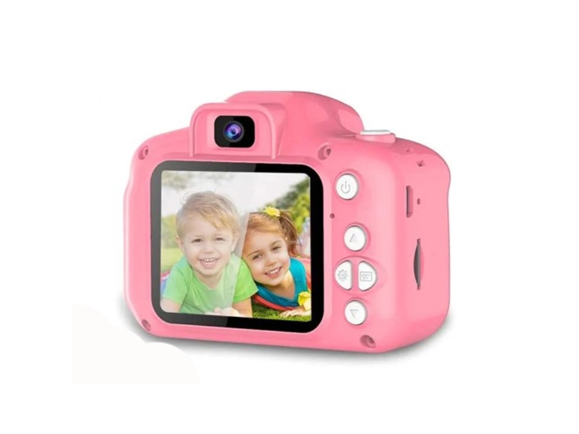 TECHKIDZ Câmara Digital Leve Easyclick para Crianças Rosa