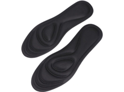 Palmilhas Ipetboom De Esponja Preta, Respiráveis E Com Função De Massagem, Tamanho G, Absorvem O Suor E Proporcionam