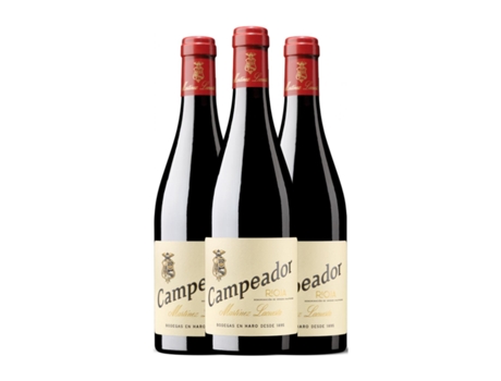 Vinho MARTÍNEZ LACUESTA Campeador Rioja Reserva (0.75 L - 3 Unidades)