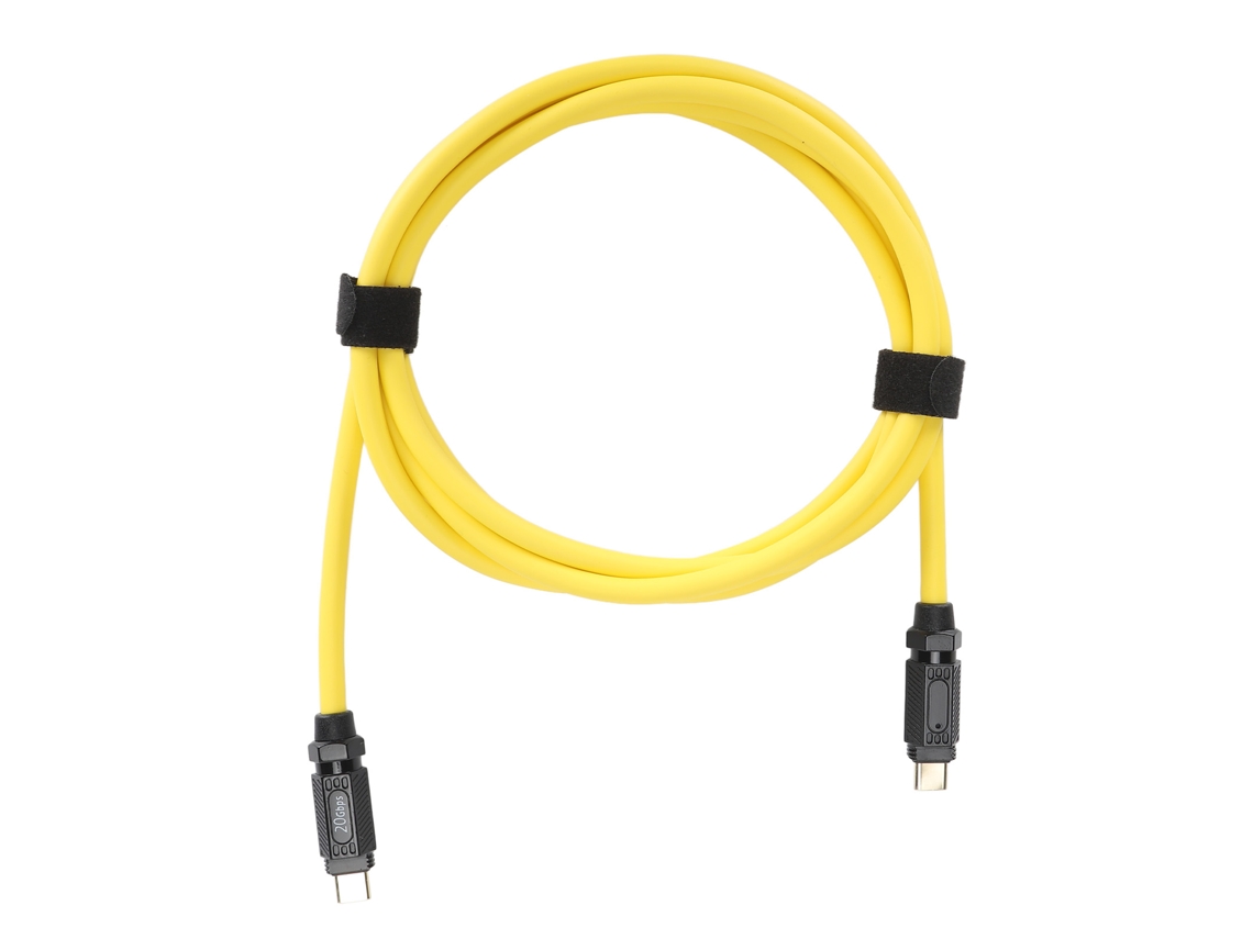 Cabo De Extensão Type C Com Carregamento Rápido Pd3.1 140w 20gbps 8k 60hz 2m