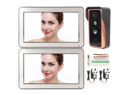 Campainha Inteligente Sem Fio 720p Com Lcd 10"
