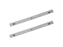 Régua metálica estampada, 2 peças com 3 pinos cada, para animação.