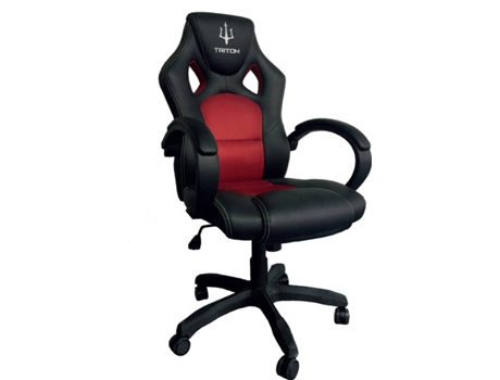 Cadeira Gaming ATLANTIS LAND Triton A1 P050-A1-BR Preto e Vermelho