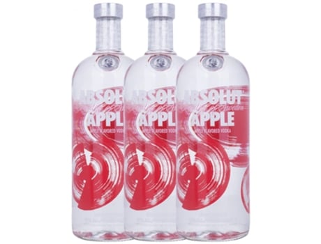 Vodka ABSOLUT Absolut Orient Apple (1 L - 3 unidades)