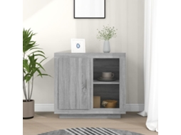 Vidaxl Aparador 80x40x75 Cm Cinzento Sonoma