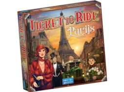 Ticket To Ride Paris Estratégia E Diversão Para Toda A Família Em Um Jogo De Tabuleiro. Days Of Wonder