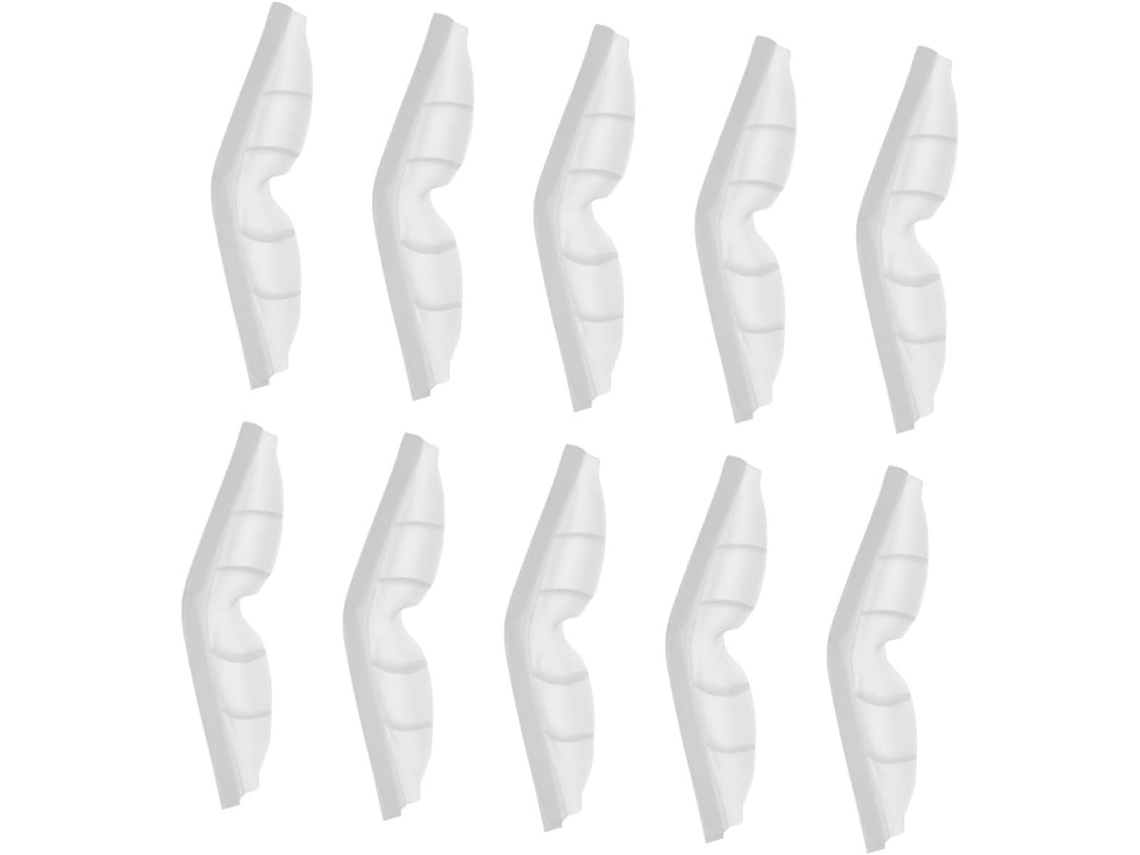 20 Unidades De Tiras De Silicone Para O Nariz, Almofadas De Vedação Antiembaçantes, Nasais Multifuncionais Para Máscaras Faciais